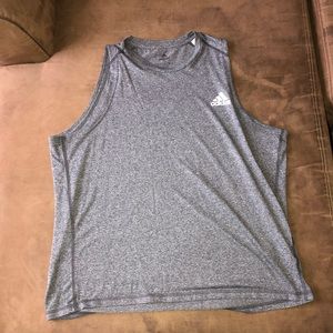 Gray Adidas Tank Top (XL)